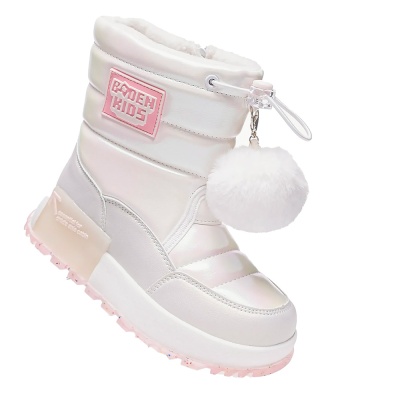 Сапоги для девочки Baden KPN002-020 белые 1